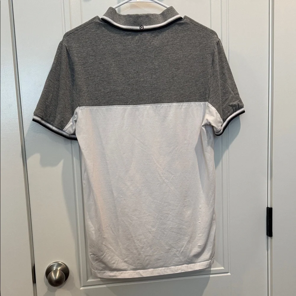Ben Sherman Gray and White Polo Shirt - Picture 4 of 4